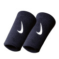Напульсник NIKE SWOOSH DOUBLE WRISTBANDS OBSIDIAN/WHITE