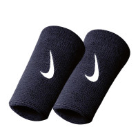 Напульсник NIKE SWOOSH DOUBLE WRISTBANDS OBSIDIAN/WHITE