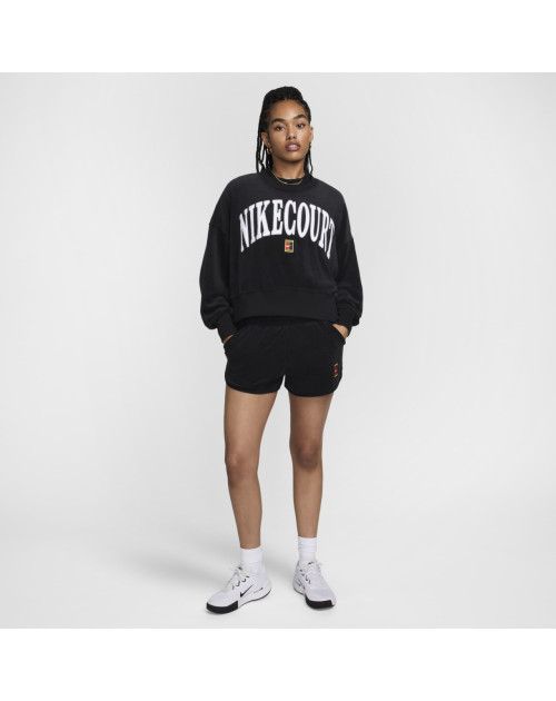 Теннисная толстовка NIKE W HRTGE FLC OOS GFX CREW