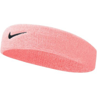 Повязка на голову (налобник) NIKE SWOOSH HEADBAND PINK GAZE/OIL GREY