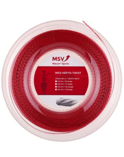 Теннисные струны Msv Hepta Twist rd (бобина 200m)