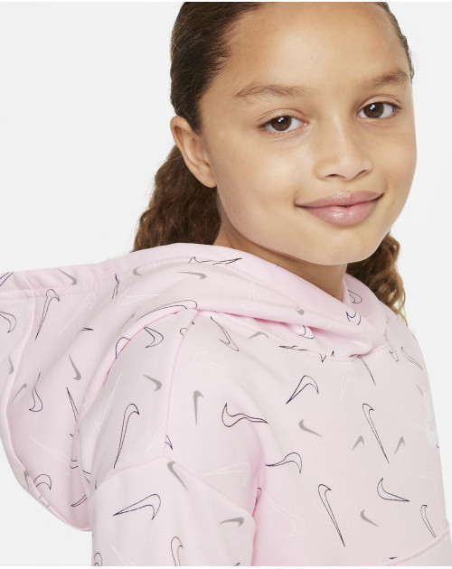 Теннисная толстовка NIKE G NSW FLC AOP HOODIE