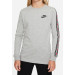 Теннисная толстовка NIKE B NSW LS TEE TAPE
