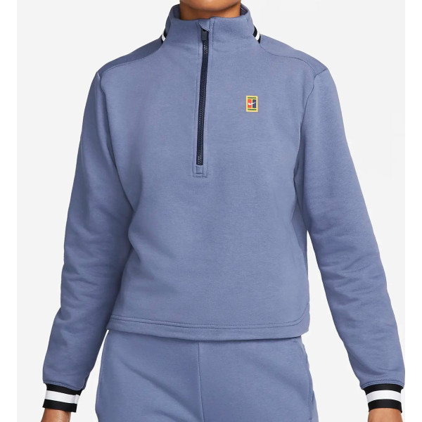 Теннисная толстовка W NIKE DF FLC HERITAGE TOP