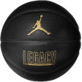 Баскетбольный мяч JORDAN LEGACY 2.0 8P DEFLATED BLACK/BLACK/BLACK/METALLIC GOLD 07