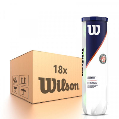 Тенісні м'ячі WILSON ROLAND GARROS ALL COURT *72 Тенісні м'ячі WILSON ROLAND GARROS ALL COURT *72