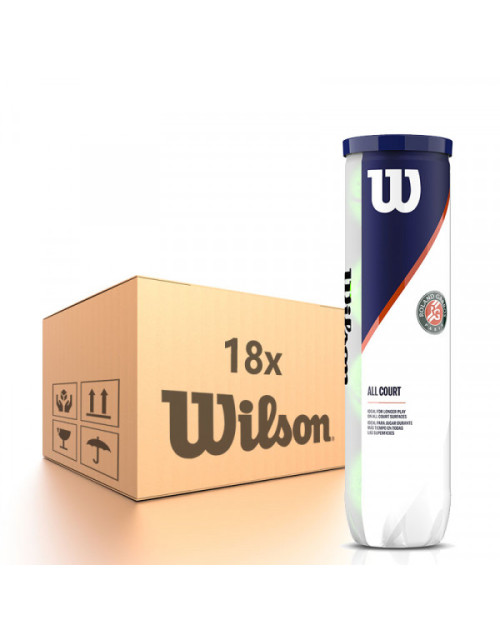 Теннисные мячи WILSON ROLAND GARROS ALL COURT *72
