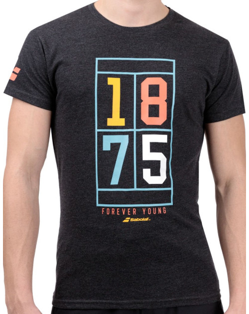 Теннисная футболка BABOLAT EXERCISE VINTAGE TEE MEN