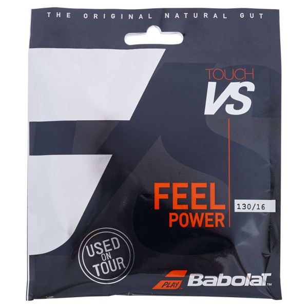 Тенісні струни Babolat TOUCH VS 12M BK Тенісні струни Babolat TOUCH VS 12M BK