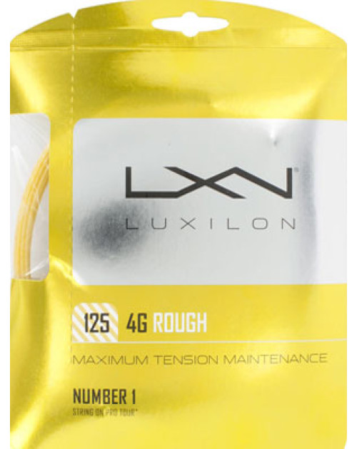 Тенісні струни Luxilon 4G Rough 16L (1.25)12 м