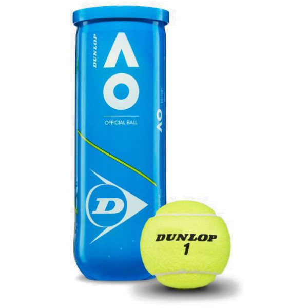 Теннисные мячи DUNLOP AUSTRALIAN OPEN *3 мяча Теннисные мячи DUNLOP AUSTRALIAN OPEN *3 мяча