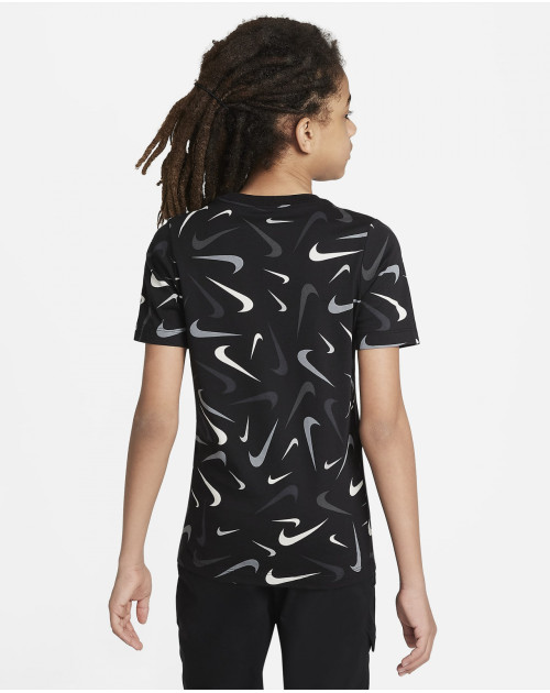 Тенісна футболка NIKE B NSW TEE SWOOSH AOP