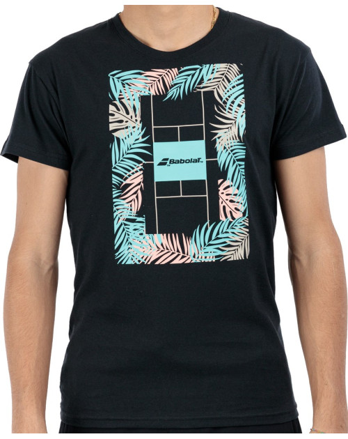 Футболка теннисная M Babolat EXERCISE MESSAGE TEE MEN