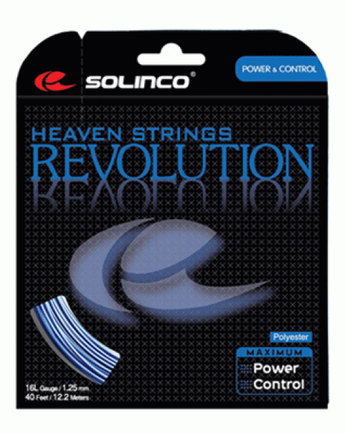 Теннисные струны Solinco Revolution 12m 1,25 1.30 bl