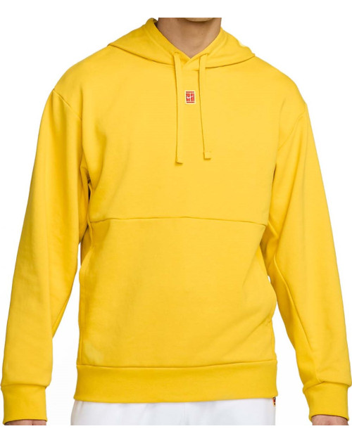 Теннисная толстовка NIKE M NKCT DF FLC HERITAGE HOODIE