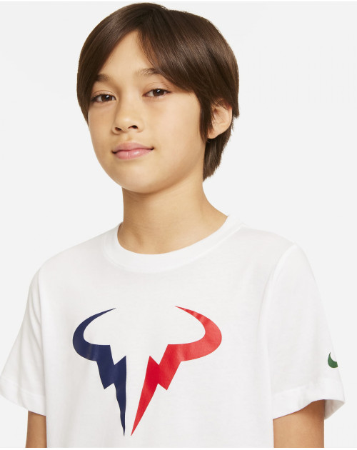 Теннисная футболка NIKE B YTH NKCT DF TEE RAFA SSNL