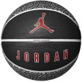 Мяч баскетбольный JORDAN PLAYGROUND 2.0 8P DEFLATED WOLF GREY/BLACK/WHITE/VARSITY RED 07