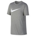 Теннисная футболка NIKE B NK DRY TEE SS SWOOSH SOLID GR