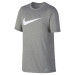 Теннисная футболка NIKE B NK DRY TEE SS SWOOSH SOLID GR