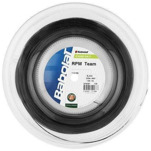 Тенісні струни BABOLAT RPM TEAM (бобіна 200м) Тенісні струни BABOLAT RPM TEAM (бобіна 200м)