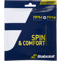 Теннисные струны для ракетки Babolat Hyb Rpm Blast 125 + Rpm Soft 130 12 м