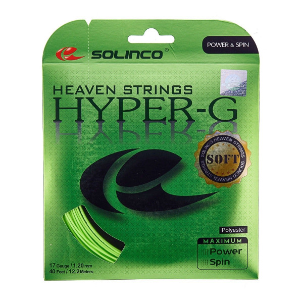 Тенісна струна Solinco Hyper G Soft 12м Тенісна струна Solinco Hyper G Soft 12м