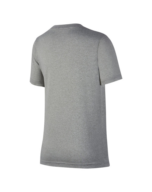 Теннисная футболка NIKE B NK DRY TEE SS SWOOSH SOLID GR