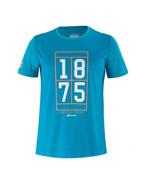 Теннисная футболка BABOLAT EXERCISE GRAPHIC TEE MEN