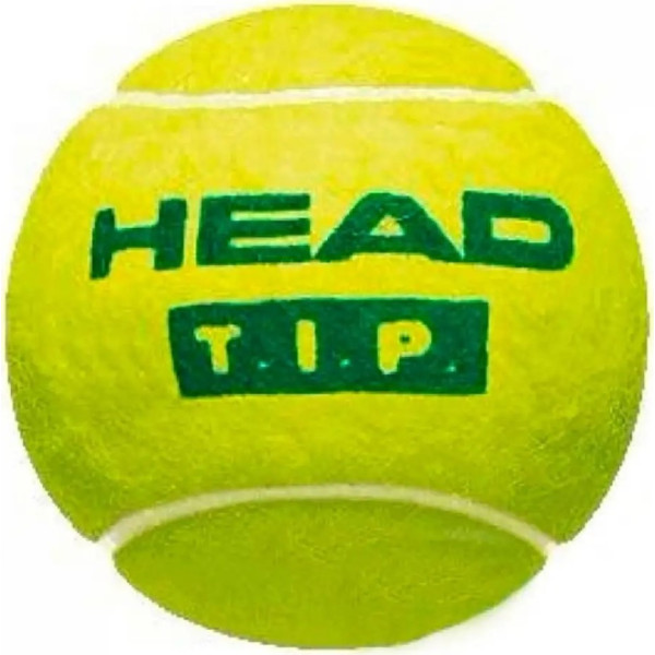 Тенісні м'ячі Head TIP green 25% 1 м'яч Тенісні м'ячі Head TIP green 25% 1 м'яч