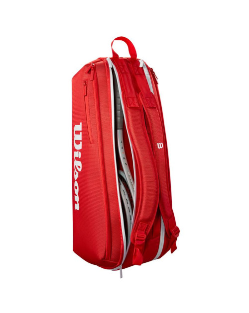 Тенісний рюкзак WILSON SUPER TOUR RED 6PK Red