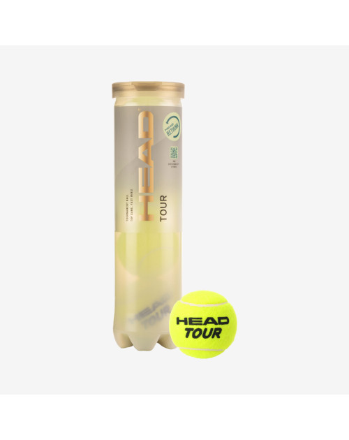 Теннисные мячи HEAD TOUR BALLS*4 1 банка