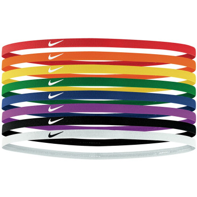 Пов'язка на голову Nike Skinny Headbands 8pk Multicolor Пов'язка на голову Nike Skinny Headbands 8pk Multicolor