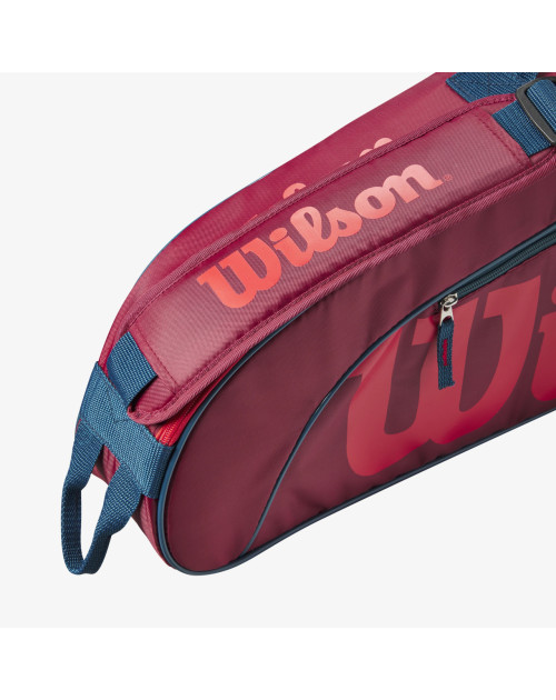 Тенісний чохол Wilson Junior 3 Pack Red/Infrared