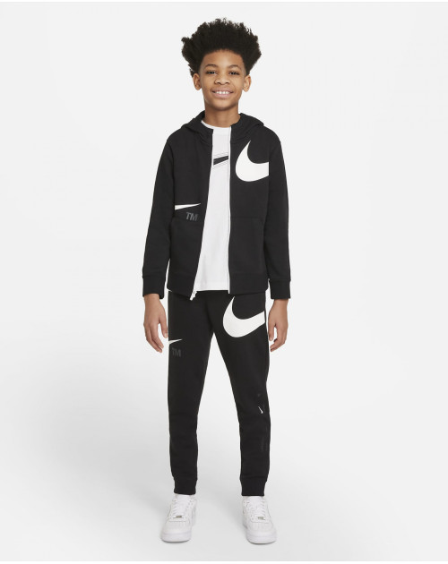 Теннисная толстовка NIKE B NSW SWOOSH FLC FZ