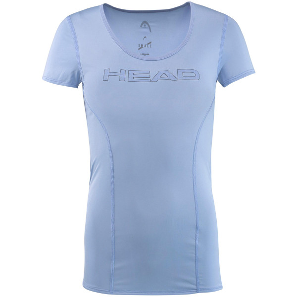 Теннисная футболка HEAD BASIC TECH T-SHIRT GIRL SB Теннисная футболка HEAD BASIC TECH T-SHIRT GIRL SB