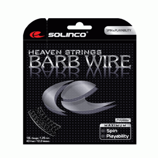 Тенісні струни Solinco Barb Wire 12m 1,25 Тенісні струни Solinco Barb Wire 12m 1,25
