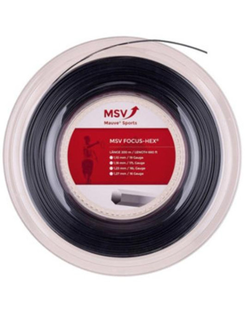 Теннисные струны Msv Focus Hex (бобина 200m)