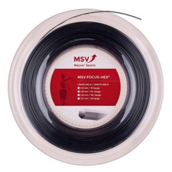 Тенісні струни Msv Focus Hex (бобіна 200m) Тенісні струни Msv Focus Hex (бобіна 200m)