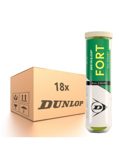 Теннисные мячи Dunlop Fort*4 TS AC NEW 1 ящ