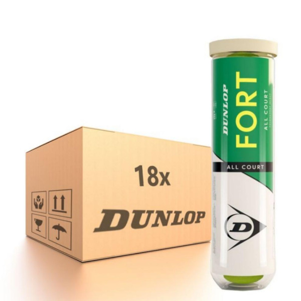 Теннисные мячи Dunlop Fort*4 TS AC NEW 1 ящ Теннисные мячи Dunlop Fort*4 TS AC NEW 1 ящ