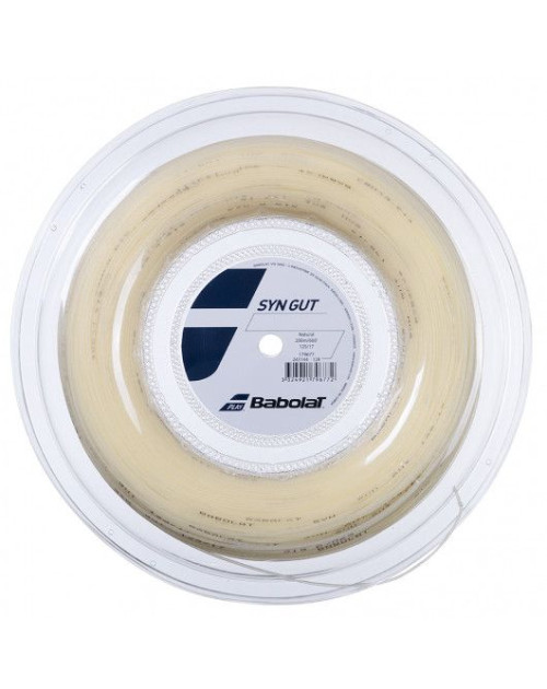 Теннисные струны Babolat SYNTHETIC GUT (бобина 200м) (бывшая Spiraltec)