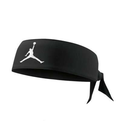 Пов'язка на голову Jordan Dri-Fit Jumpman Head Tie Black Пов'язка на голову Jordan Dri-Fit Jumpman Head Tie Black