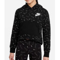 Теннисная толстовка NIKE G NSW FLC AOP HOODIE