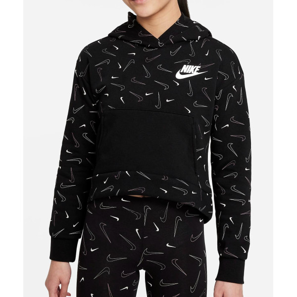 Теннисная толстовка NIKE G NSW FLC AOP HOODIE Теннисная толстовка NIKE G NSW FLC AOP HOODIE