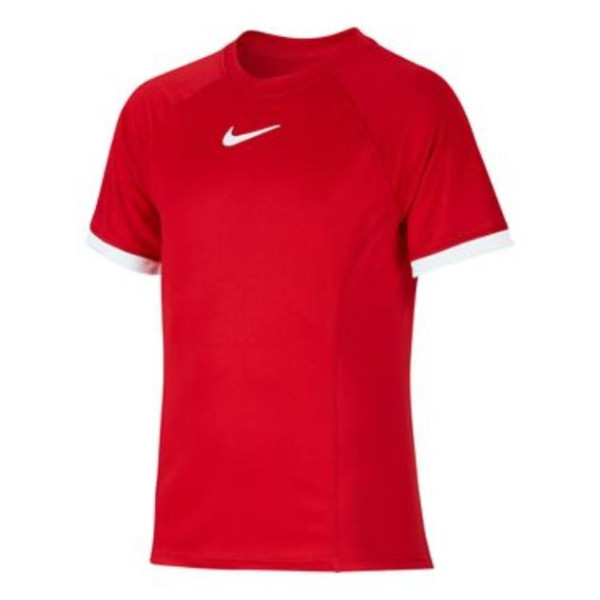 Теннисная футболка NIKE B NKCT DRY SS TOP