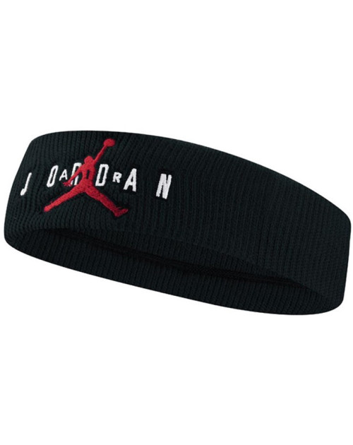 Повязка на голову (налобник) JORDAN JUMPMAN TERRY HEADBAND BLACK/GYM RED OSFM