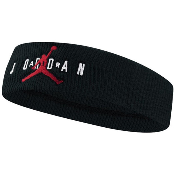 Пов'язка JORDAN JUMPMAN TERRY HEADBAND BLACK/GYM RED OSFM Пов'язка JORDAN JUMPMAN TERRY HEADBAND BLACK/GYM RED OSFM
