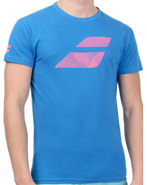 Теннисная футболка BABOLAT EXERCISE BIG FLAG TEE MEN