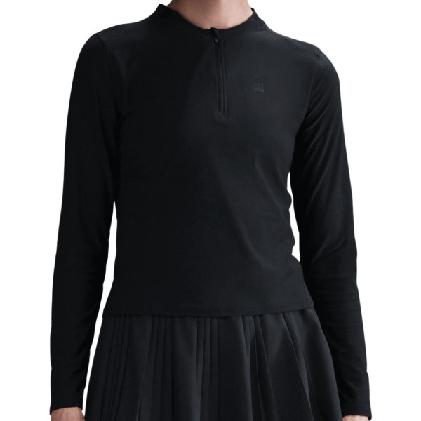 Тенісна футболка W NIKE DF ADVTG MIDLYR bk