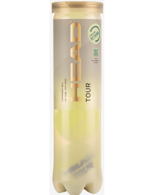 Теннисные мячи HEAD TOUR BALLS*4 1 банка